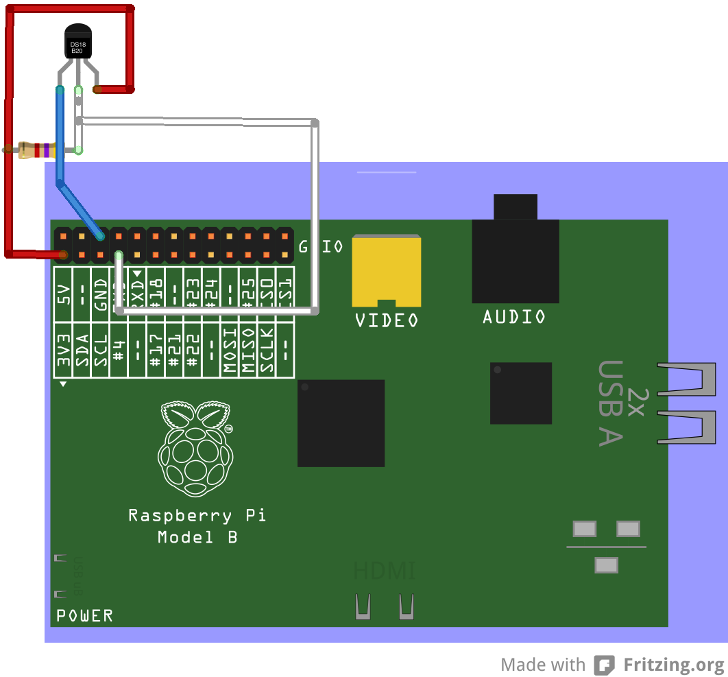 DS1820 1-wire sensor on Raspberry PI